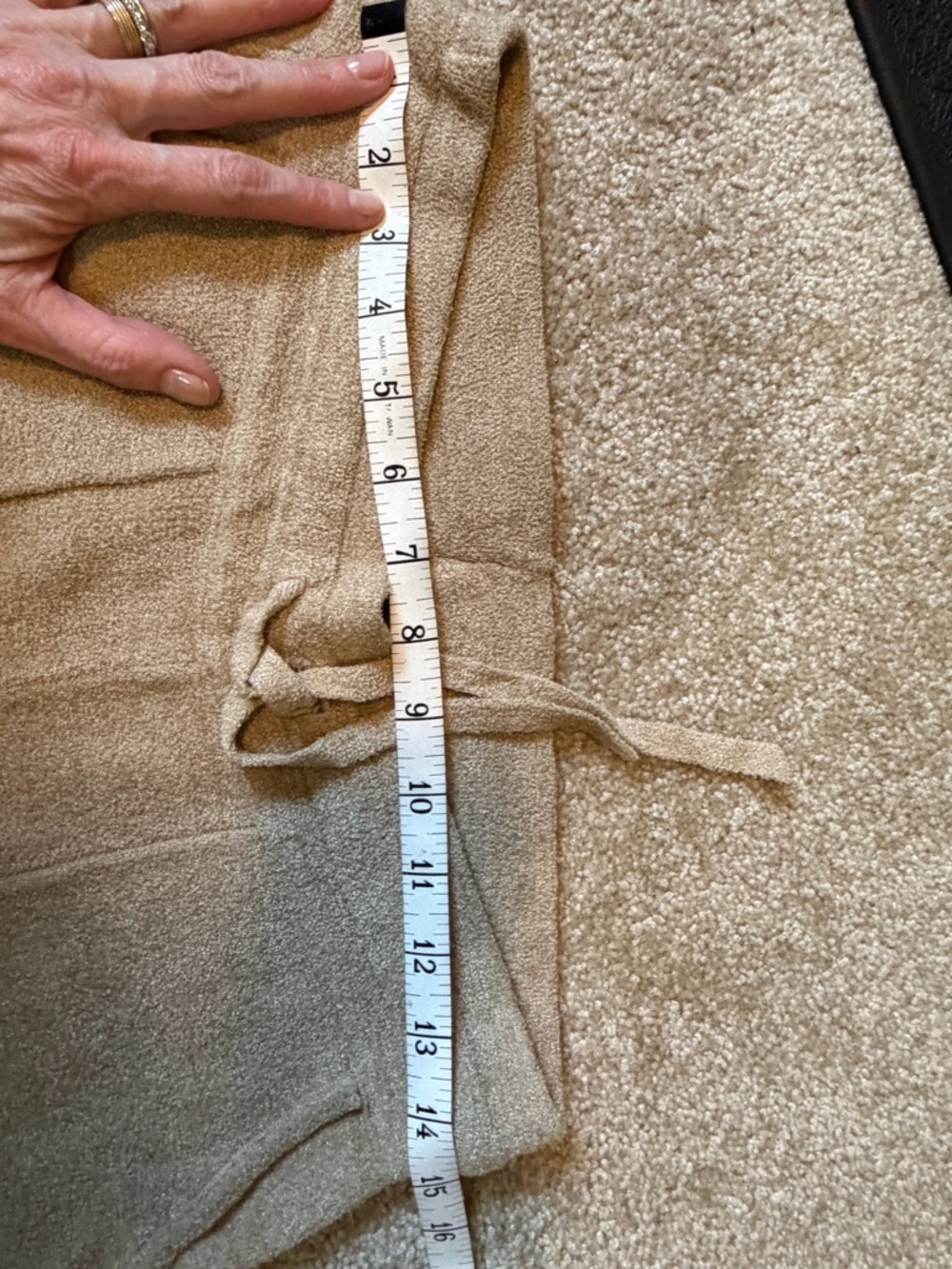 Barefoot Dreams Cozychic Ultra Lite Knit Top - Camel - Picture 4 of 5